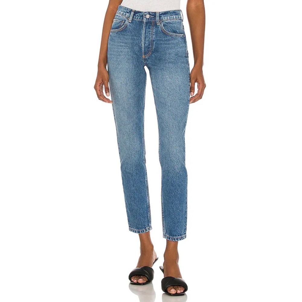 Free People Boyish Jeans The Billy High-Rise Skinny Conversation 27‎ $189